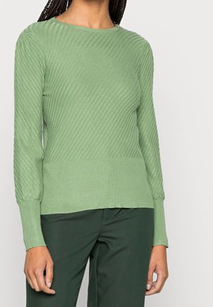 Strickpullover - green