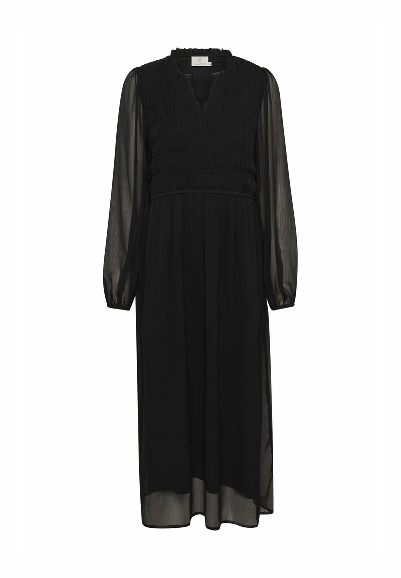 Kaffe Maxi-jurk gemêleerd zwart Kaffe Maxi-jurk gemêleerd zwart