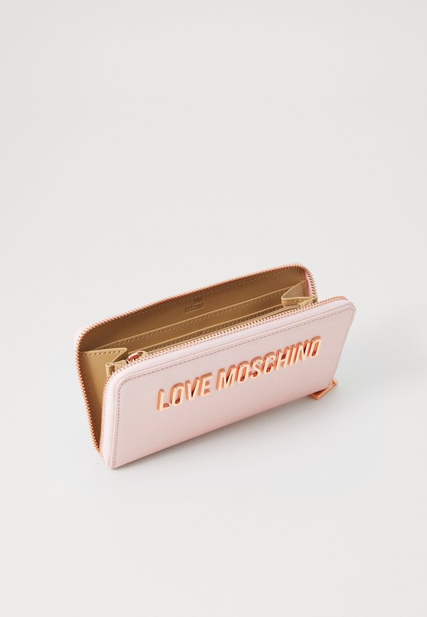 LAMINATED BOLD LOVE - Wallet - metallic powder4