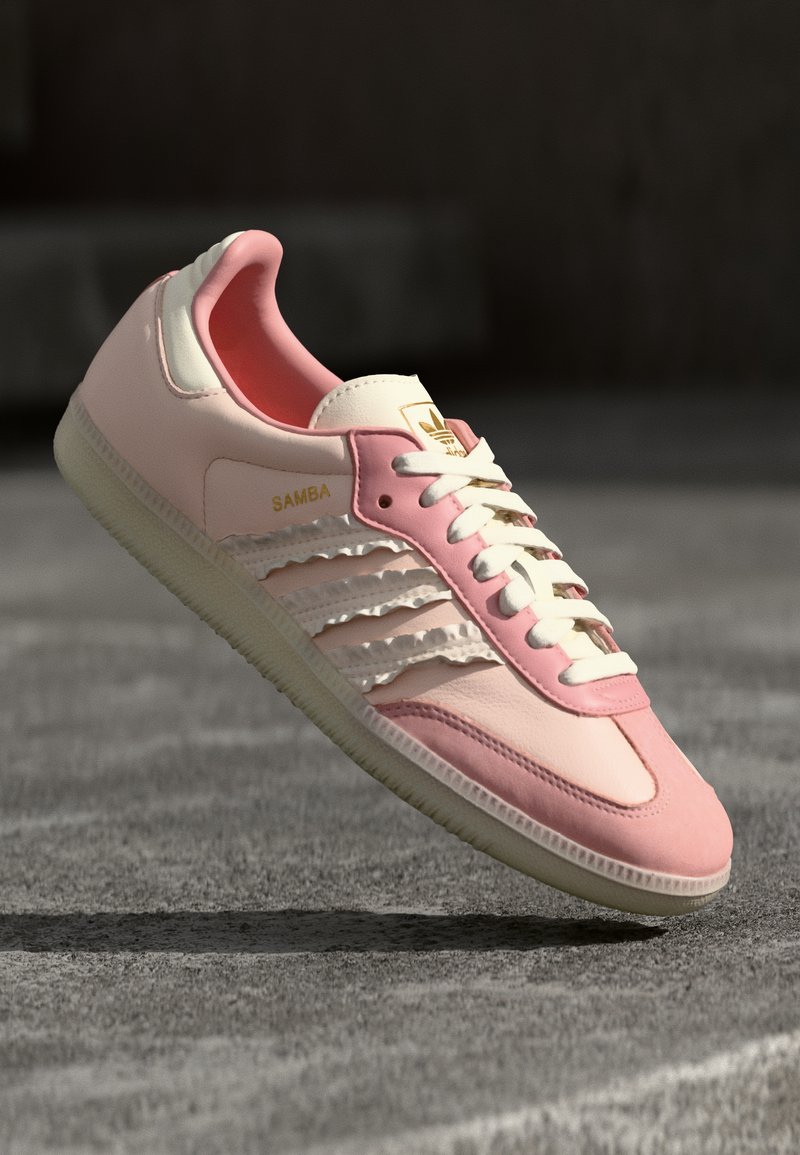 adidas Originals SAMBA OG - Joggesko - quartz/off white/mauve