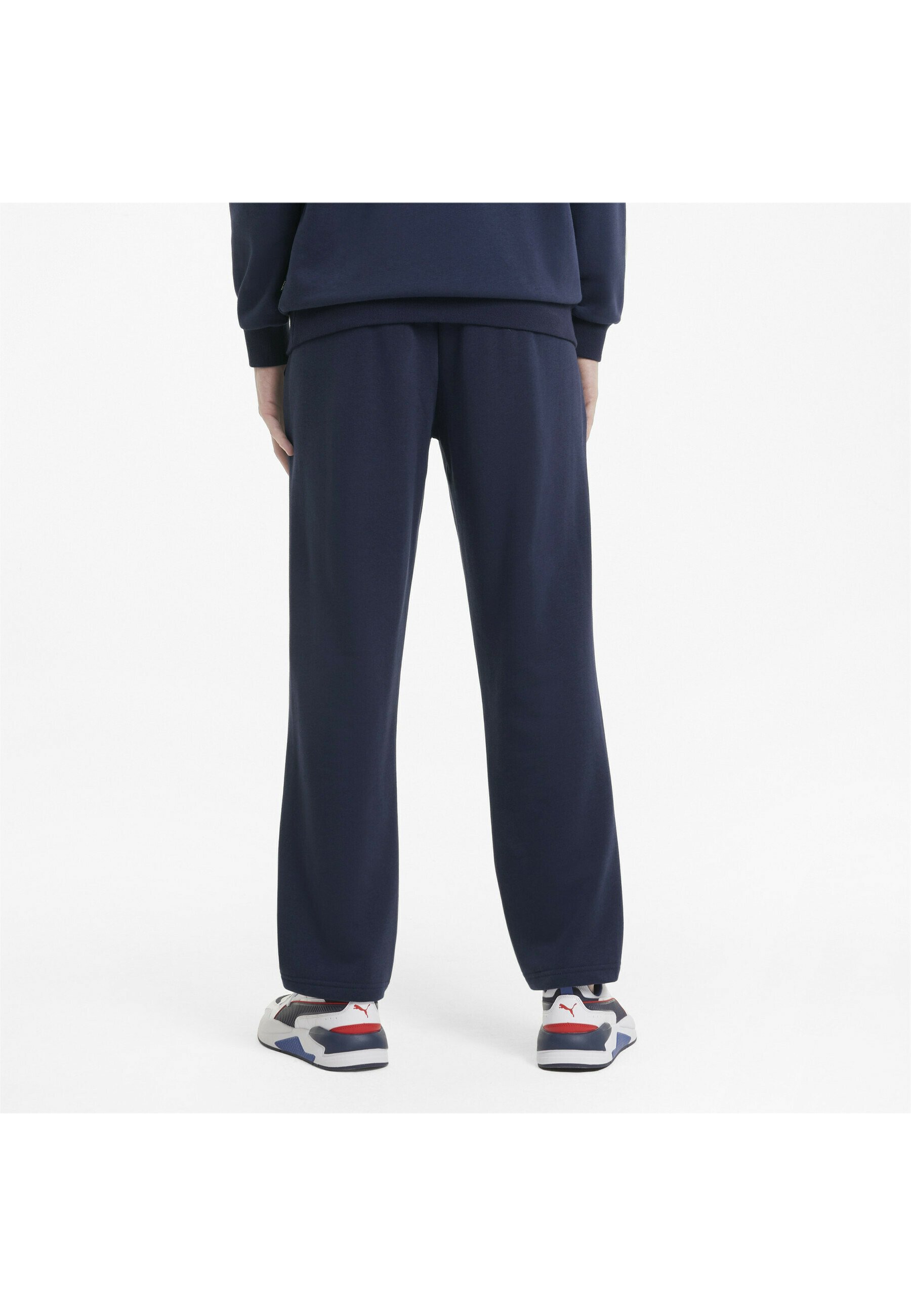 puma tracksuit bottoms blue