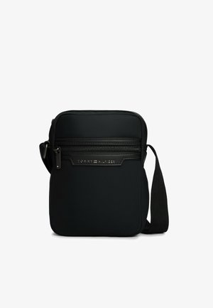 Tommy Hilfiger, TOMMY HILFIGER CROSSBODY REPORTER BAG - Umhängetasche - black
