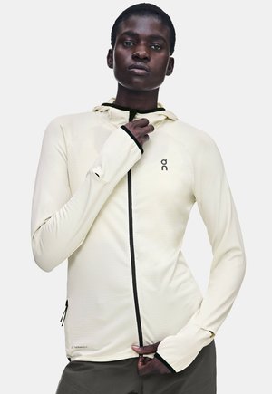 On, CLIMATE ZIP HOODIE. - Sweat zippé - hare