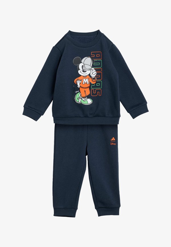 DISNEY MICKEY MOUSE UNISEX SET - Tracksuit - aurora ink impact orange