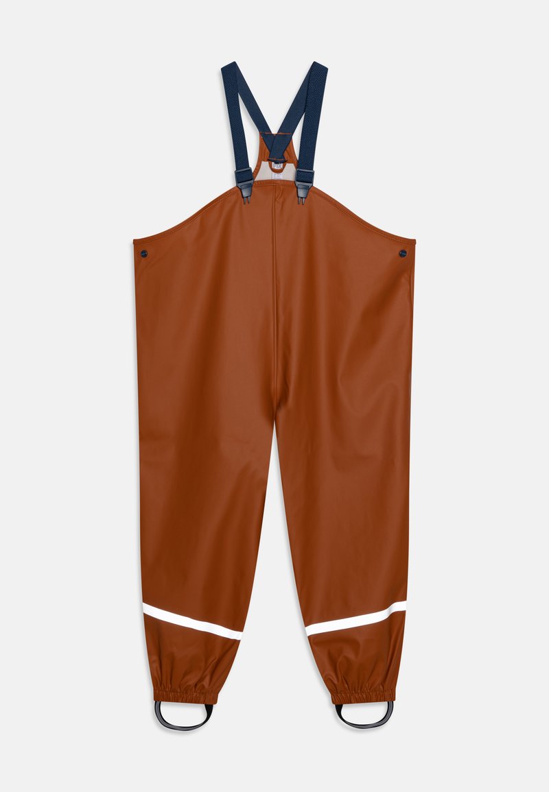 Lindex FIX RAIN UNISEX Kalhoty do deště dark dusty yellow/žlutá