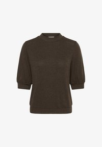 Unselected, chocolate brown melange