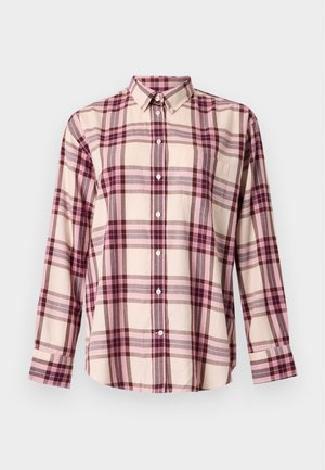 GANT, CHECKED - Πουκαμίσα με κουμπιά - refined pink