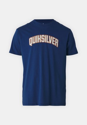 Quiksilver SCHOLARSHIP SS - T-Shirt print - estate blue