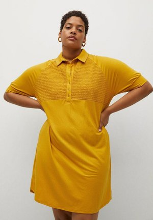 CAMILO - Shirt dress - senfgelb