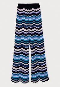 TROUSERS - Stoffhose - multicolor/blue