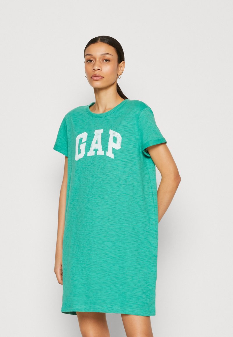 GAP LOGO DRESS Robe en jersey fresh green/vert ZALANDO.FR