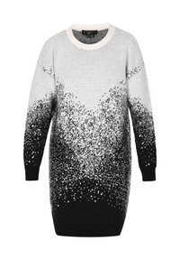 Selected, wollweiss schwarz