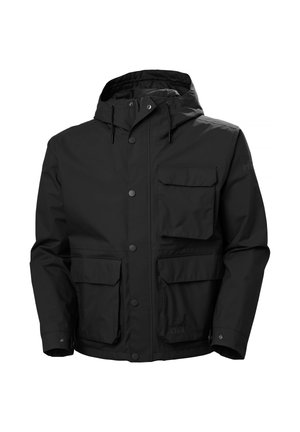 Helly Hansen, ESCAPE UTILITY RAIN  - Vodotěsná bunda - black