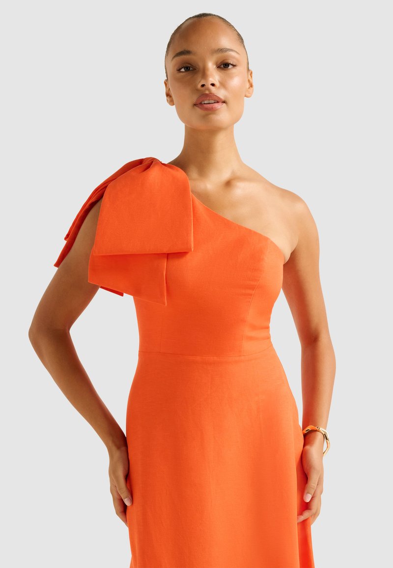 sachin and babi light blue dress Hidden Journey Maxi Dress Orange