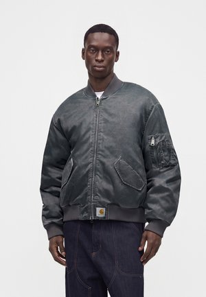Carhartt WIP, ORMAN - Яке бомбър - raven heavy enzyme wash