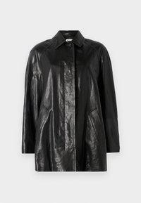 L0PE361L - Lederjacke - black