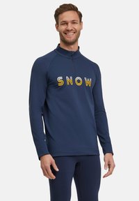 FALKE SKIING - Maglietta a manica lunga - space blue