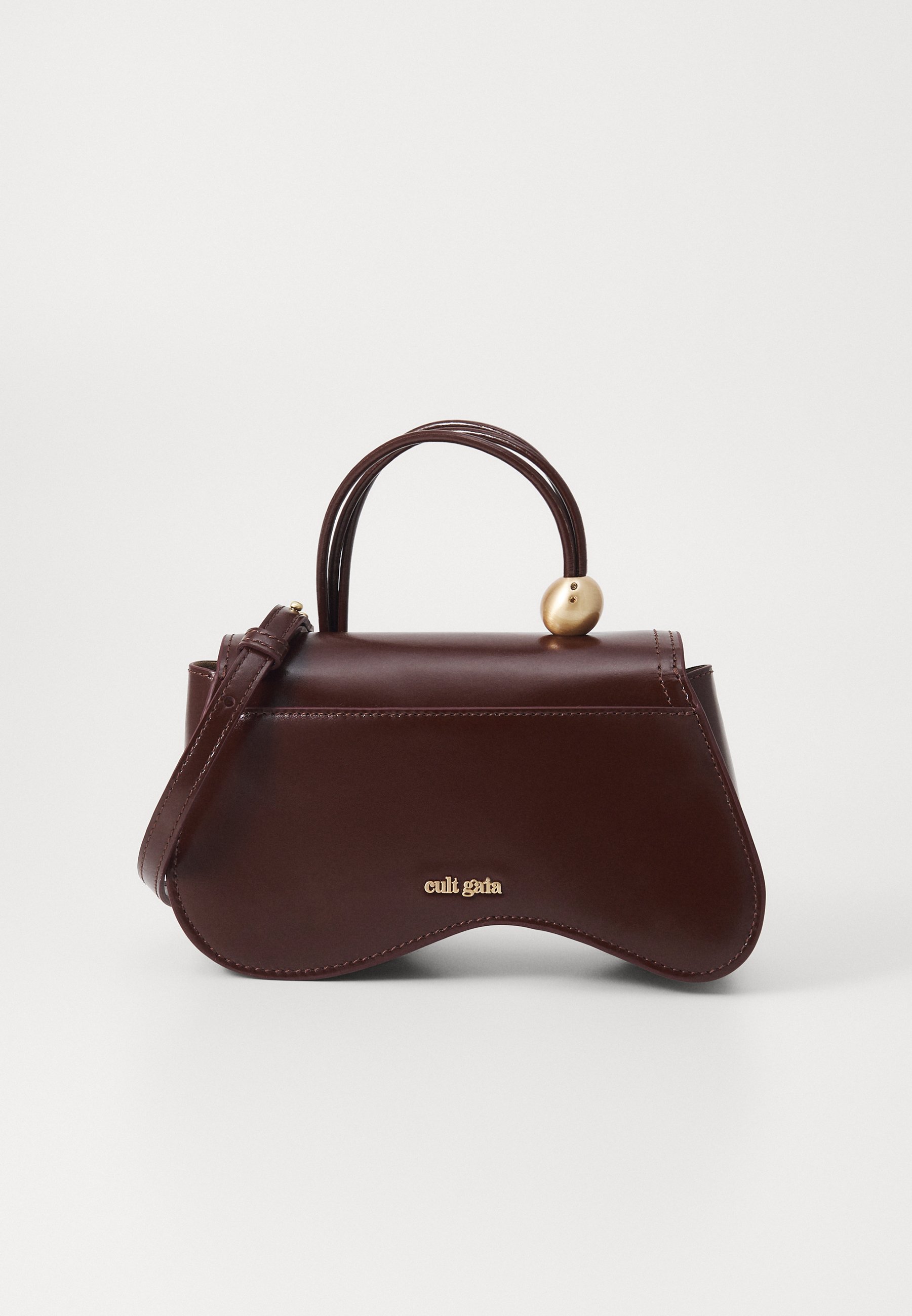 Cult Gaia KAZIA CROSSBODY - Geantă crossbody - espresso/maro