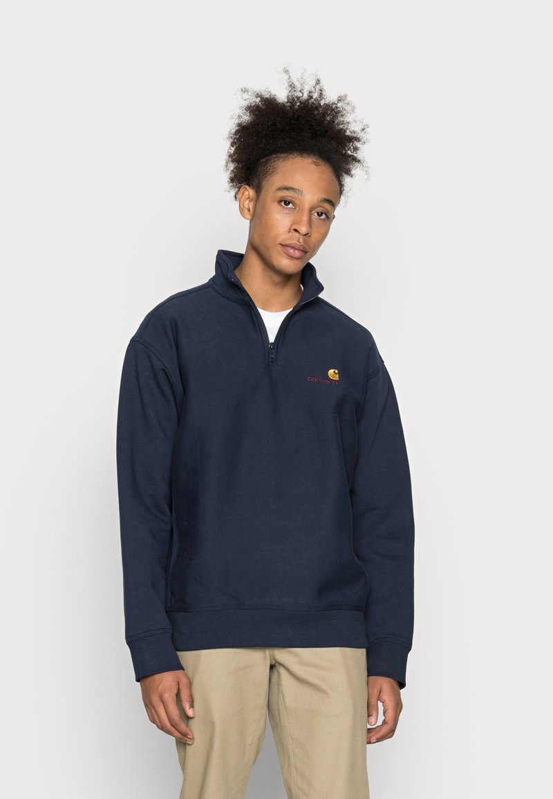 Carhartt WIP HALF ZIP AMERICAN SCRIPT - Camisola - mizar