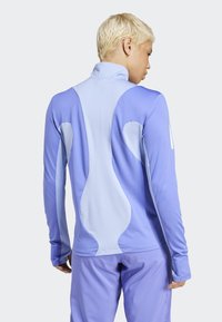 adidas Performance OTR B CB HZIP - Majica z dolgimi rokavi - blue spark semi  blue