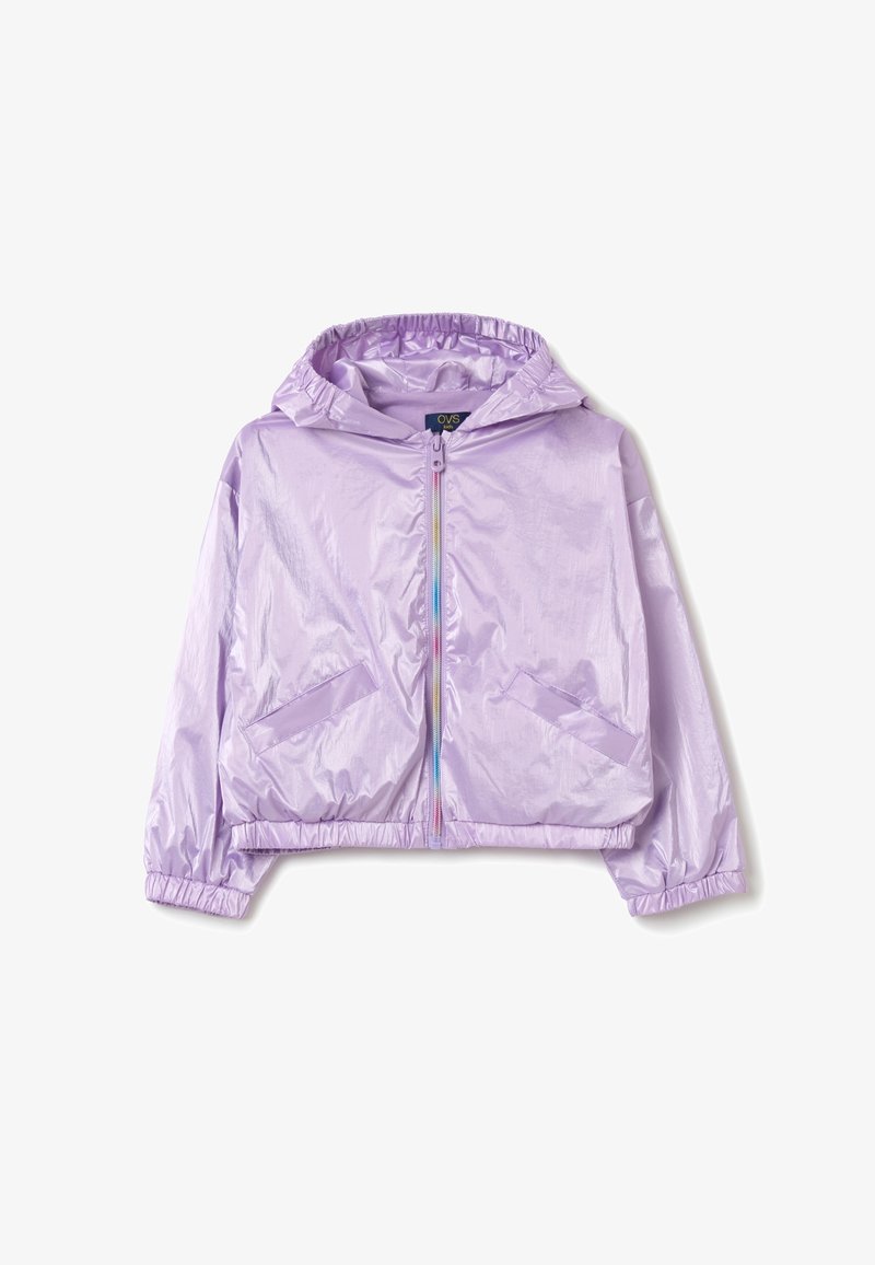 OVS SHINY HOOD - Regenjacke / wasserabweisende Jacke - lilac
