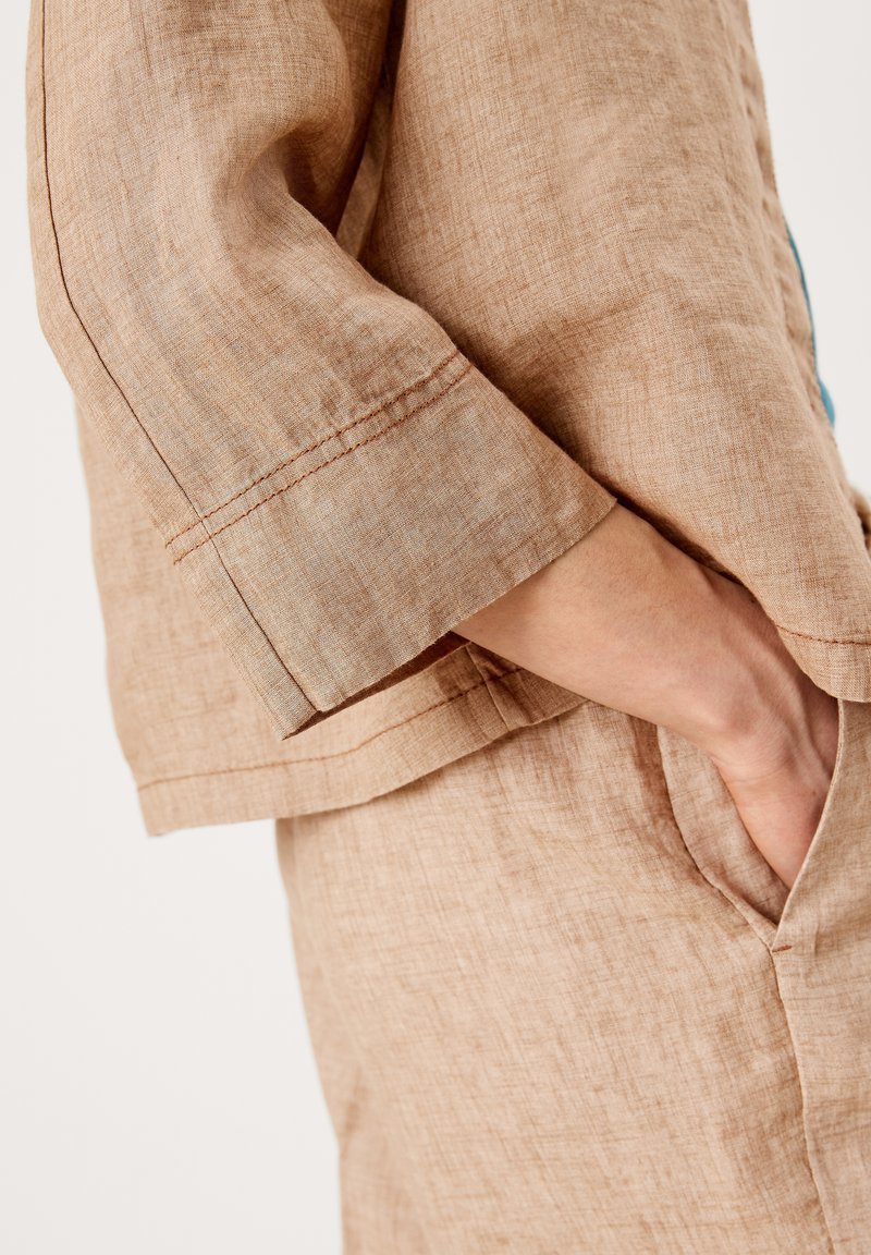 Damen Hemdblusen | s.Oliver Hemdbluse dark sand melange/beige-meliert - XC72785 Damen Hemdblusen | s.Oliver Hemdbluse dark sand melange/beige-meliert - XC72785