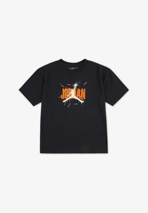 Jordan JDB SHATTER TEE - Nyomott mintás póló - black
