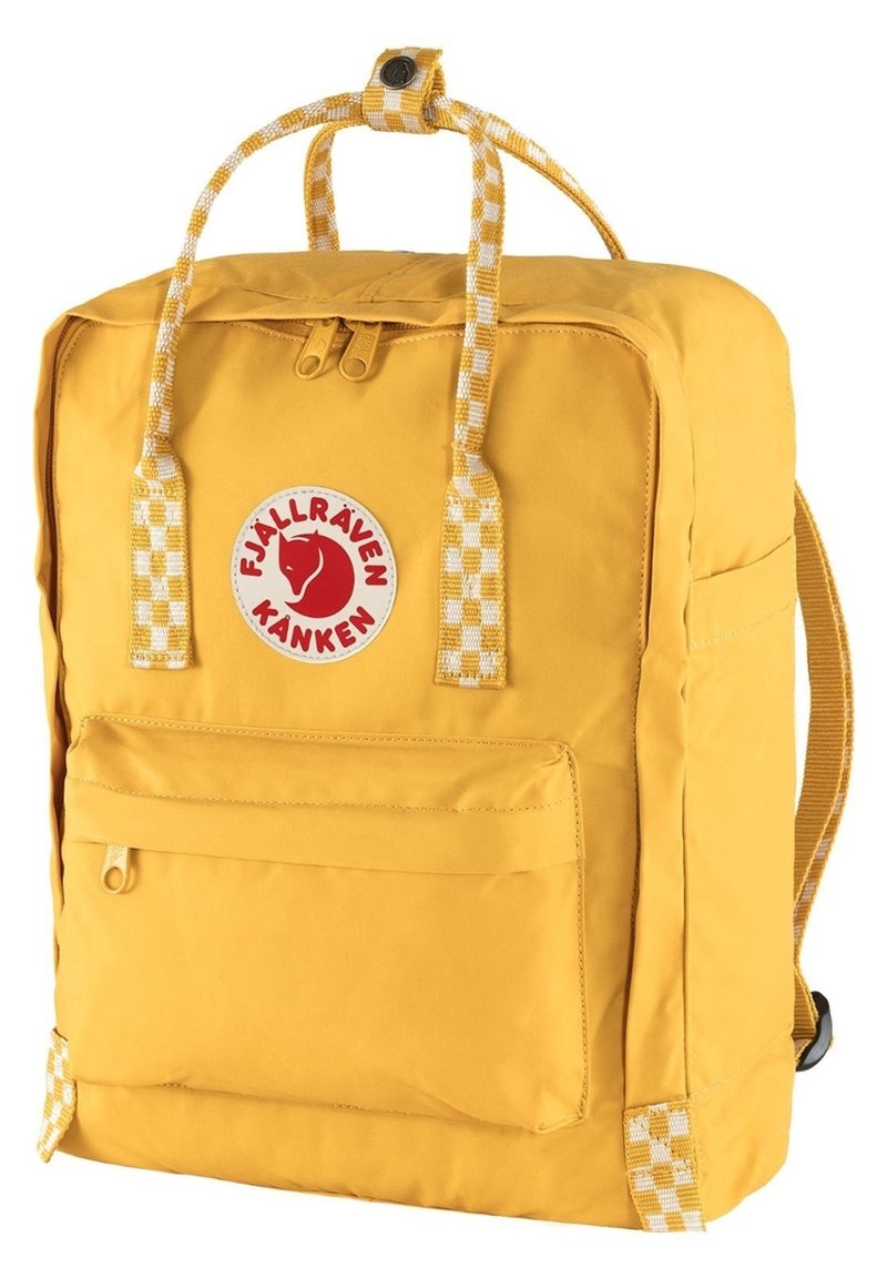 Fjällräven Sac à dos ochre/chess pattern/jaune