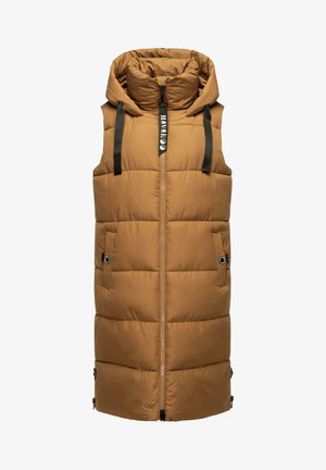 Navahoo SCHNUFFELCHEN - Waistcoat - camel
