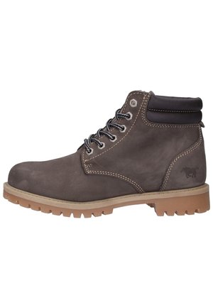 Lace-up ankle boots - grey