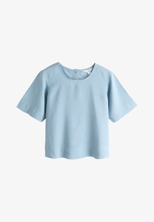 Next, Bluse - light blue
