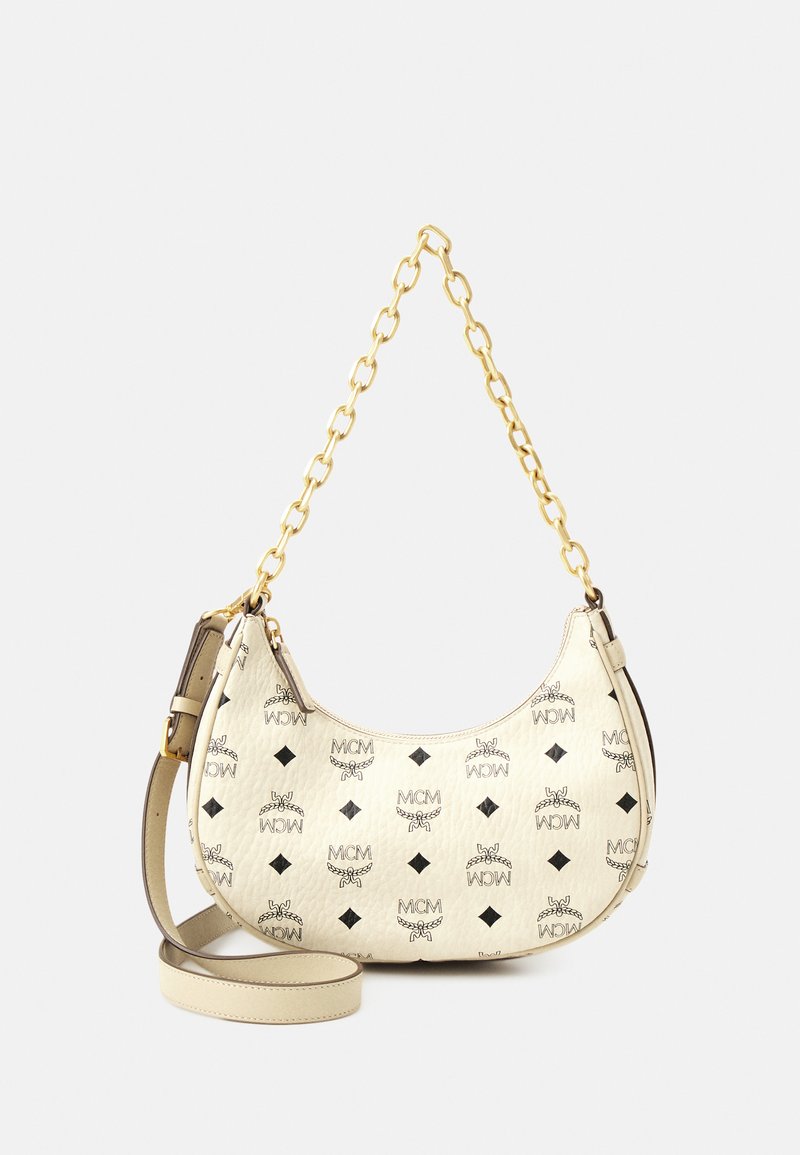MCM AREN HOBO SMALL - Handtasche - beige - Zalando