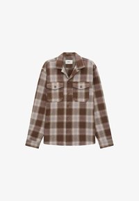 Ej vald, mid brown check