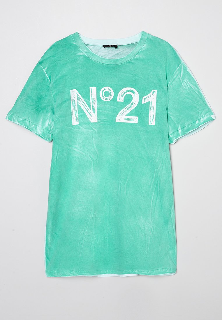 N°21 T-shirt print groen