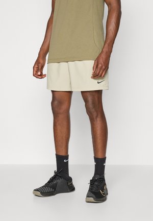 Nike Performance FORM - Sportiniai šortai - desert khaki/black