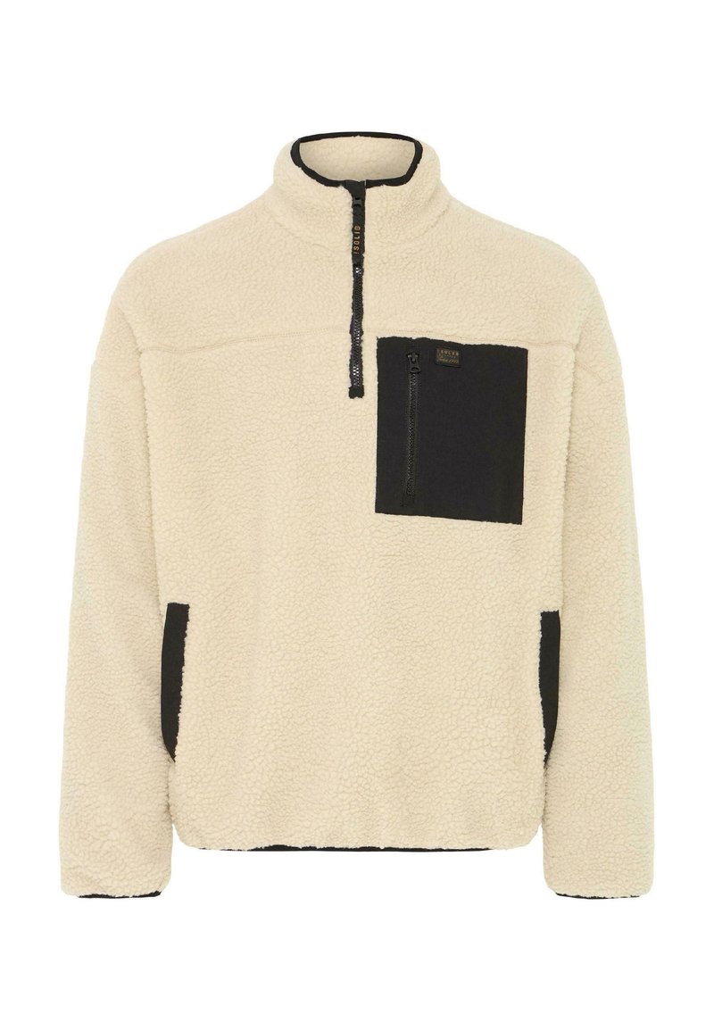 Solid SDMCWAIN TEDDY - Fleece jumper - oatmeal/beige - Zalando.co.uk