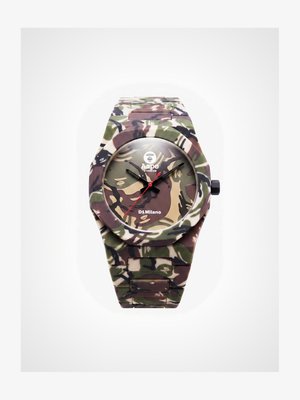 D1 Milano, D1 X AAPE: GREEN POLYCARBON - LIMITED EDITION WATCH 40.5MM - Часовник - green