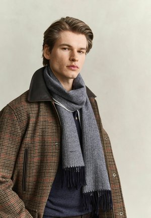 GANT, GANT HERRINGBONE SCARF - Schal - evening blue