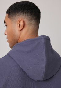 Next LIGHTWEIGHT HOODIE - Sweatjakke - slate blue texture
