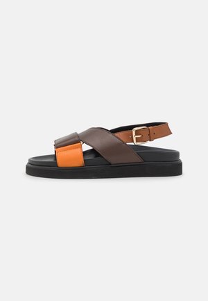 Riemensandalette - brown