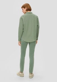 s.Oliver Hemdbluse - salbeigrün
