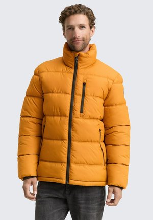 PUFFER-AUS WASSERABWEISENDEM MATERIAL - Winterjas - peanut butter brown
