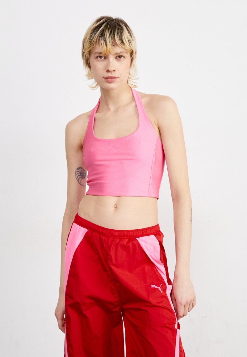 Puma - DARE TO HALTERNECK - Top - fast pink, Ampliar