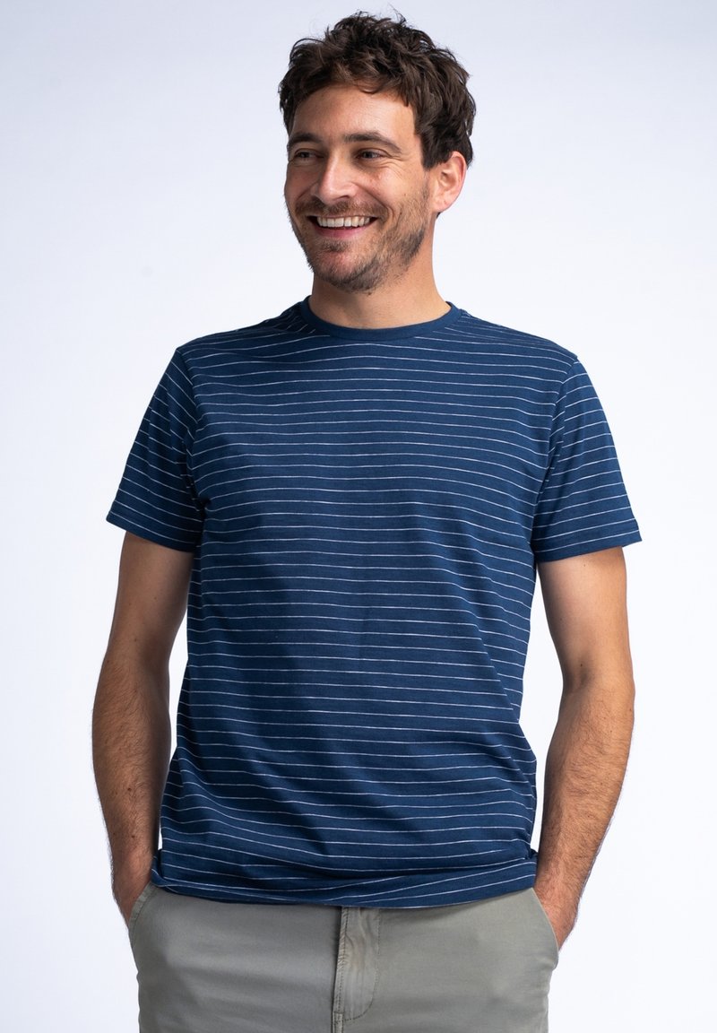 Petrol Industries BEACHSIDE - T-Shirt print - petrol blue