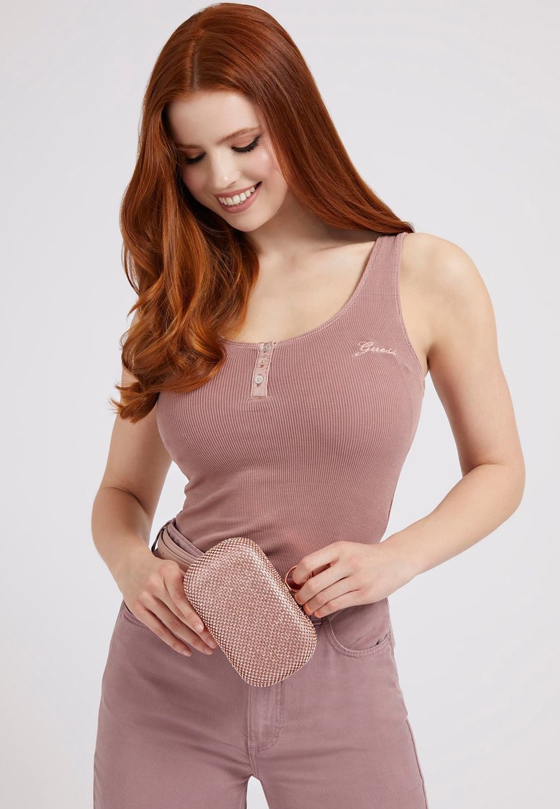 Guess EVENING RAYA Clutch rose/rosa Zalando.es