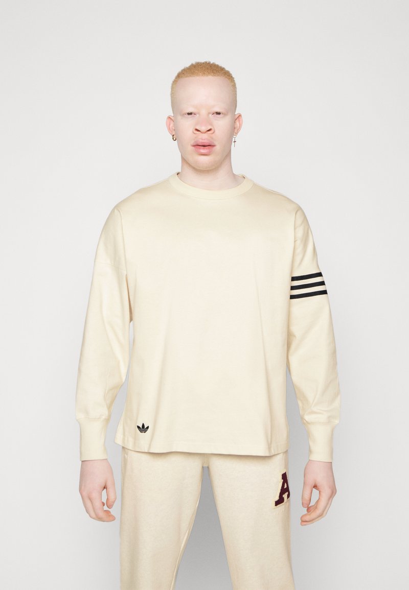 adidas Originals NEUCLASSICS LS - Maglietta a manica lunga - white/black