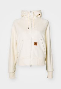 HOODED ELDON JACKET - Cipzáras pulóver - natural
