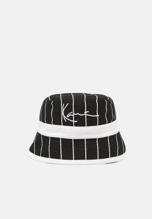 SIGNATURE REVERSIBLE BLOCK BUCKET HAT UNISEX - Šešir - black