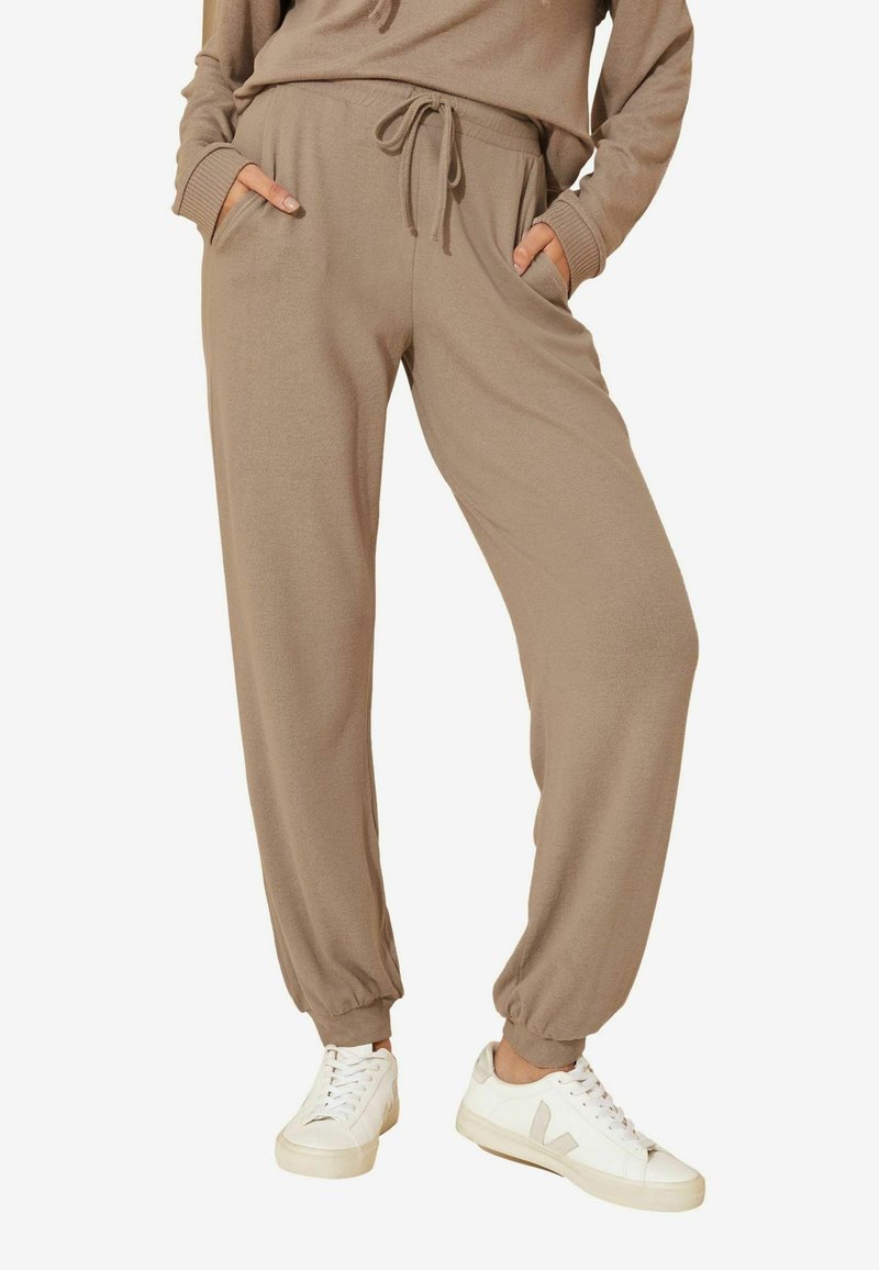 Friends Like These SUPERSOFT COSY CUFFED HEM JOGGER - REGULAR FIT - Tepláky - mushroom brown