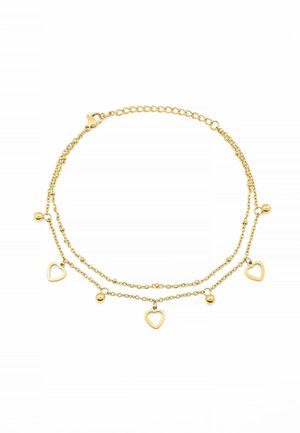 HEART CHARM - Armband - gold-coloured